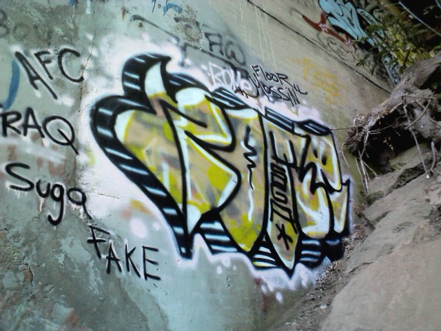 Rome graffiti photo Brantford AFC