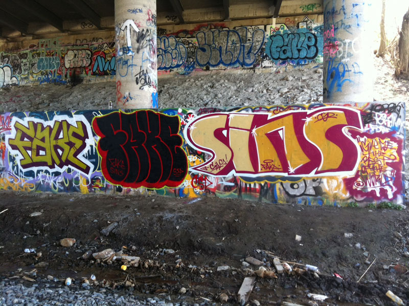 Sins graffiti photo