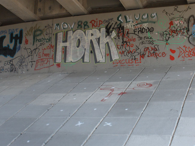 Hork Mississauga graffiti picture