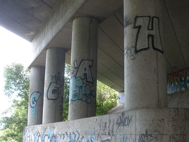 Geah Markham graffiti
