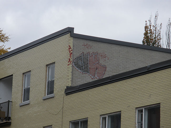 Montreal Unidentified graffiti photo 092