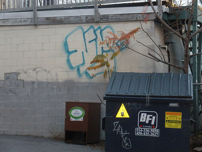 Montreal Unidentified graffiti photo 134