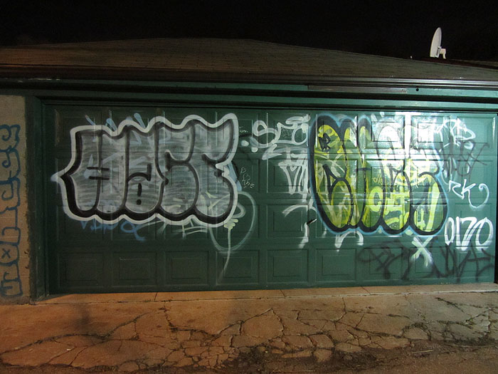 Chest graffiti photograph