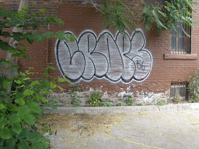 Crops graffiti photo