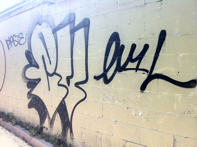 Evil Toronto graffiti photo