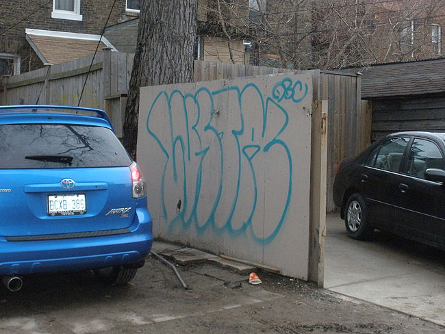Luster Toronto graff
