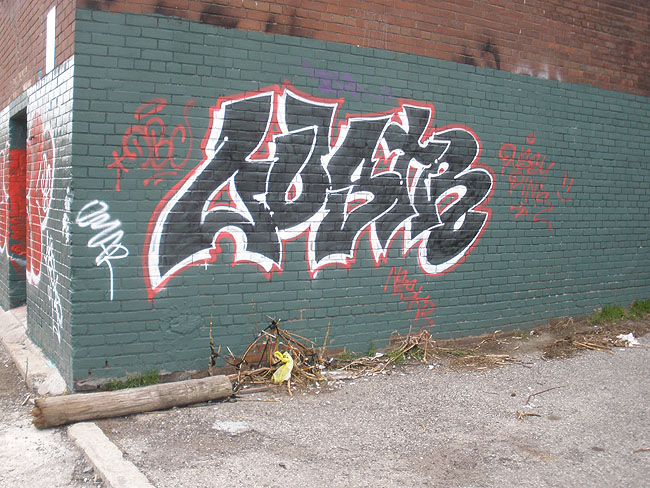 Lust graffiti