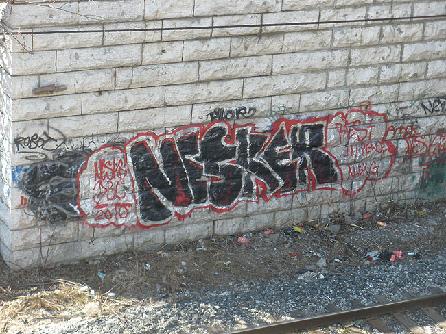 Nesker graffiti image