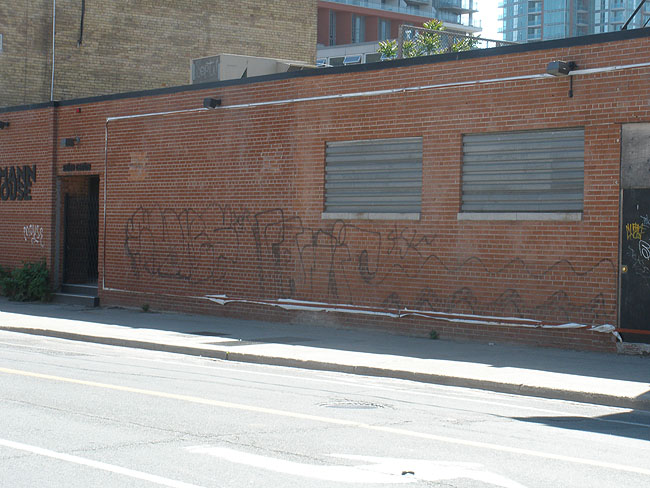 Panic graffiti Toronto photo