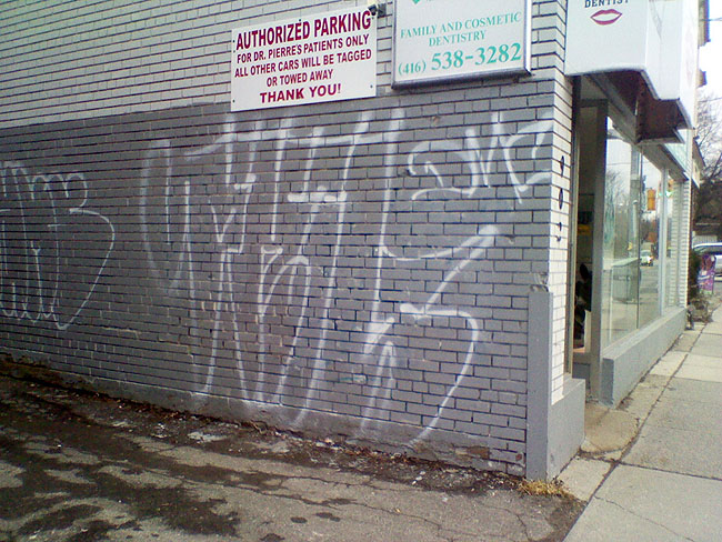 Philth Toronto graffiti
