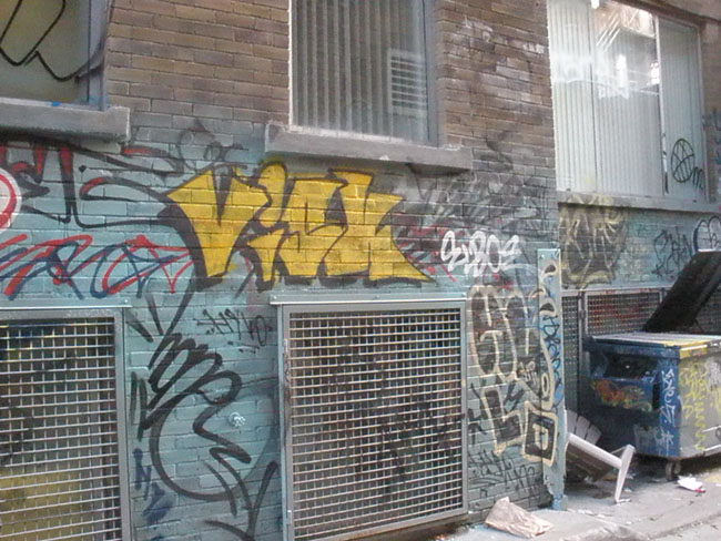 Visk Toronto graffiti picture