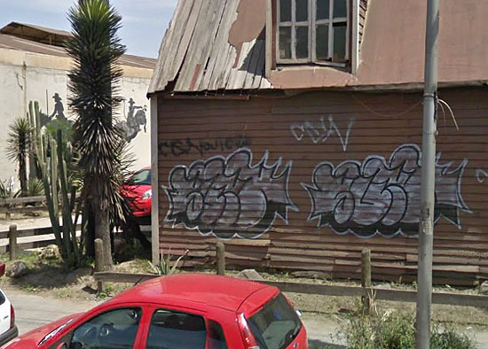 Monterrey unidentified graffiti