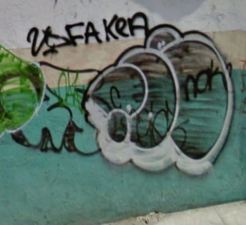 Monterrey unidentified graffiti 3