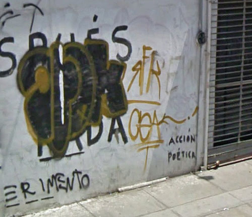Monterrey unidentified graffiti 4