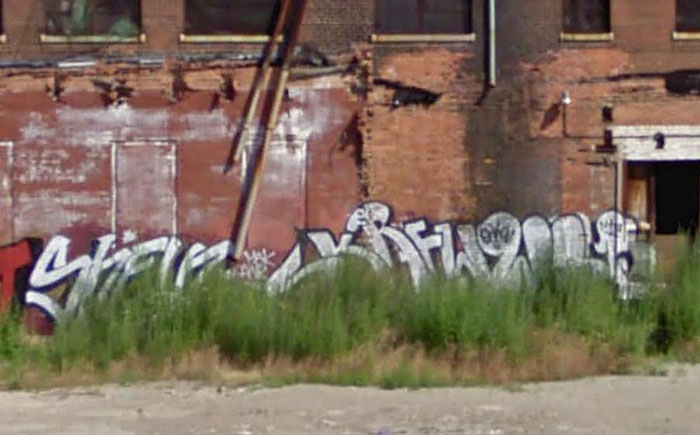 detroit unidentified graffiti photo 5