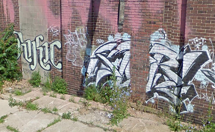 detroit unidentified graffiti photo 25