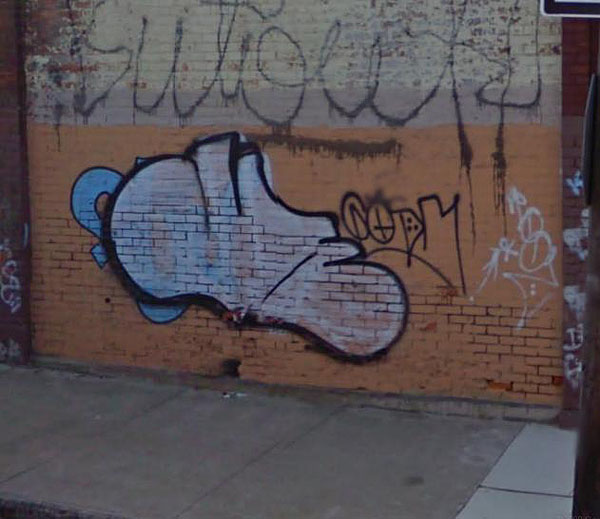 detroit unidentified graffiti photo 28
