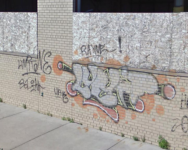 detroit unidentified graffiti photo 30