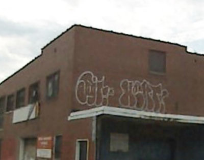 Hert graffiti Buffalo NY