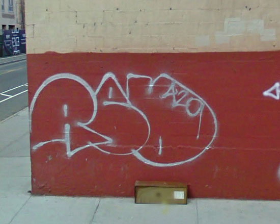 Red graffiti picture