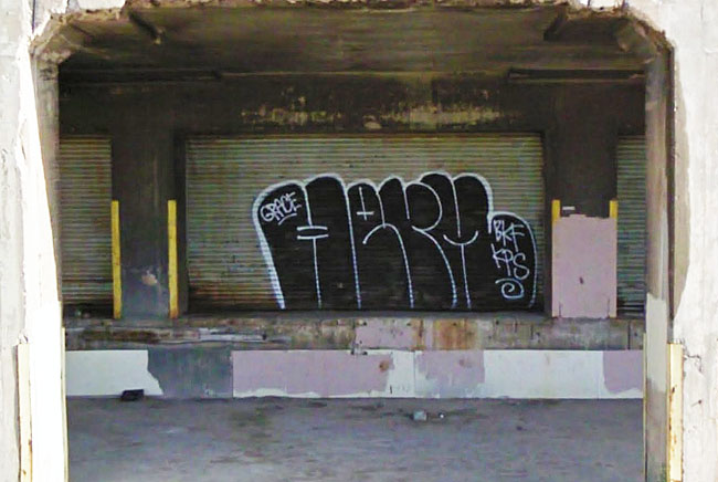 Hermit graffiti photo