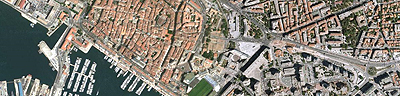 Bird's Eye View of Toulon