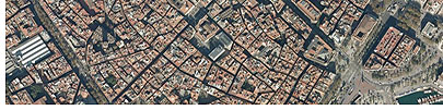 Bird's Eye View of Barcelona