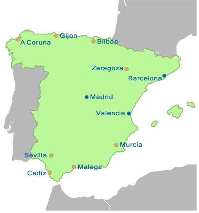 Espana Map
