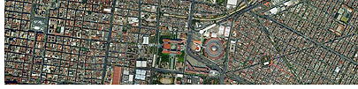 Bird's Eye View of Ciudad de Mexico (Mexico City)