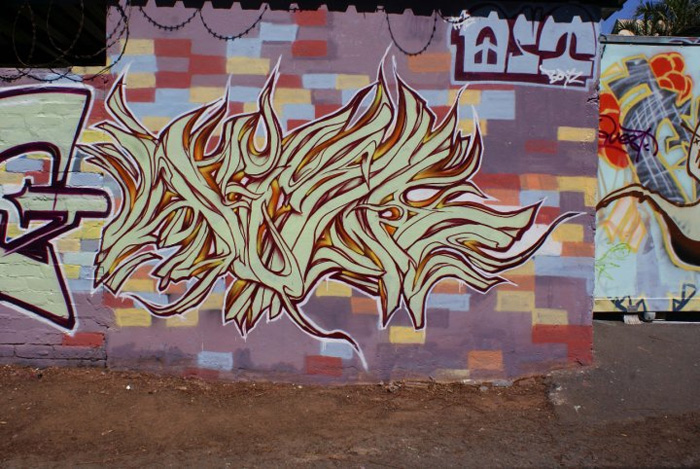 Fiya graffiti photo