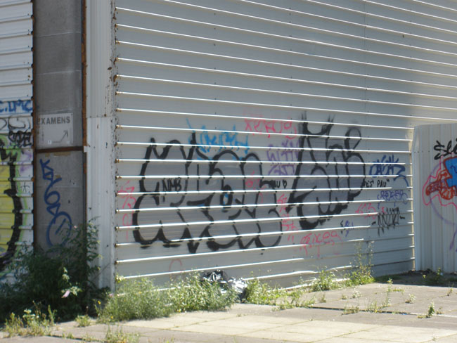 Brussels unidentified graffiti