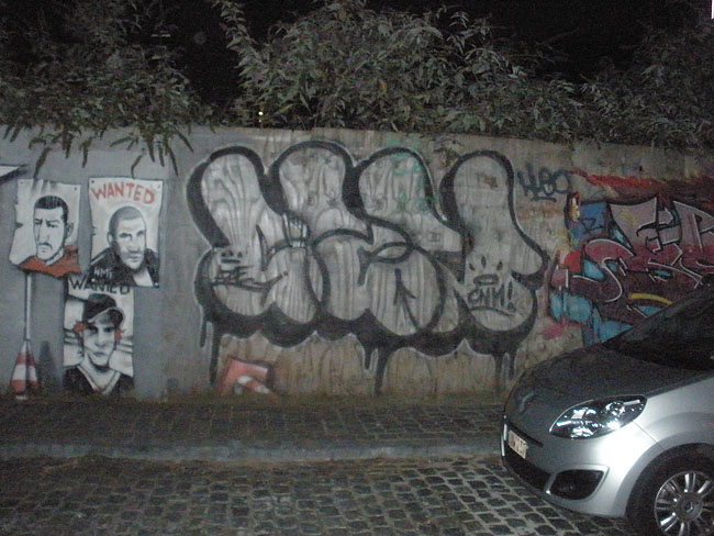 Brussels unidentified graffiti 9