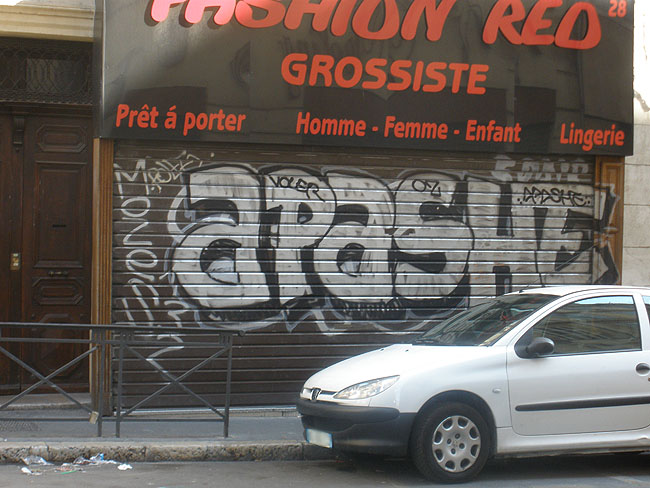 Apashe graffiti photo