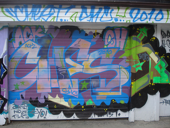 Chest graffiti photo