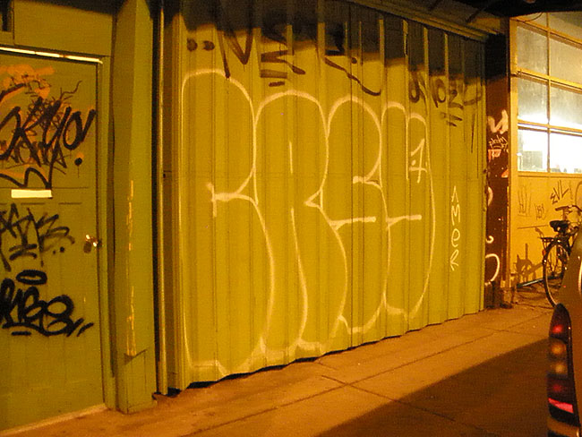 graffiti writer Crsy